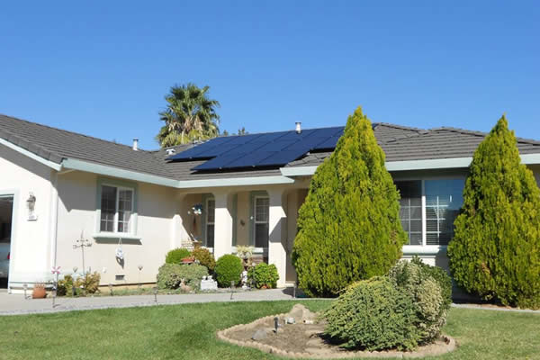Sacramento solar panels